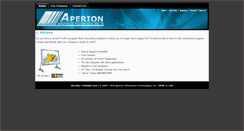 Desktop Screenshot of foxpro.aperion.com