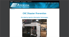 Desktop Screenshot of cnc.aperion.com