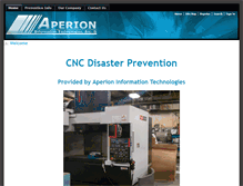 Tablet Screenshot of cnc.aperion.com